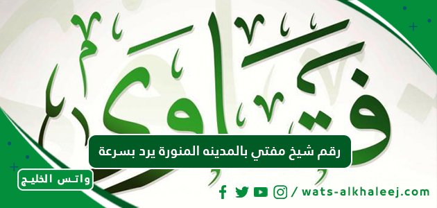 رقم شيخ مفتي بالمدينه المنورة يرد بسرعة